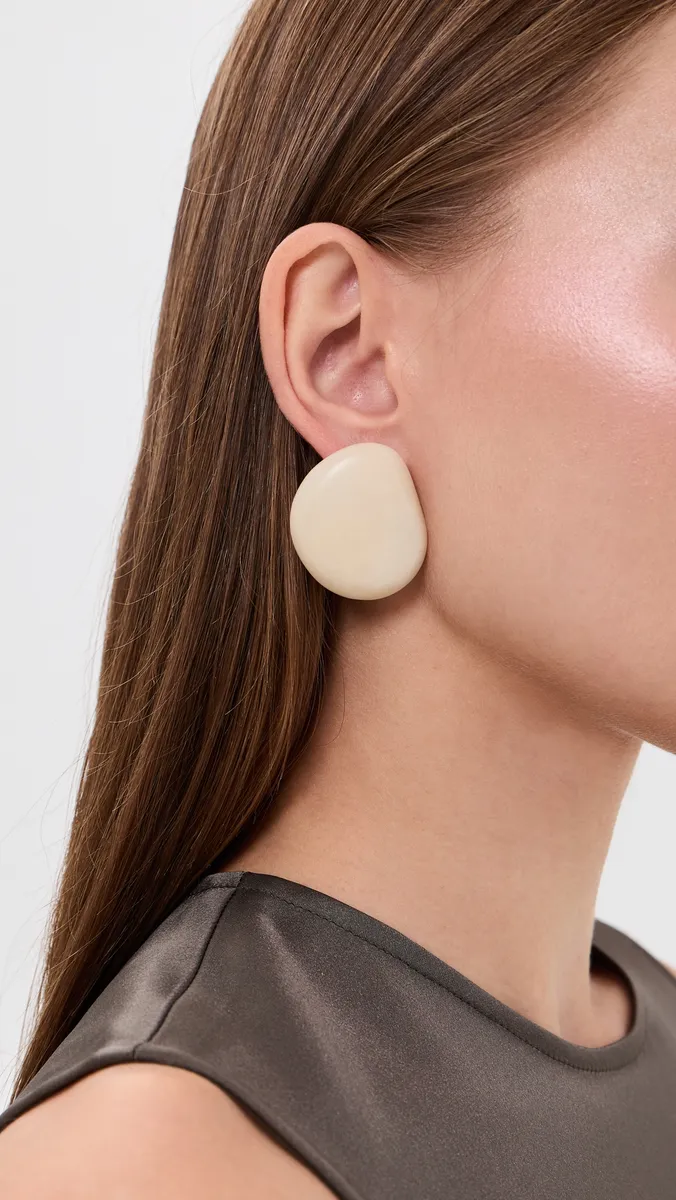 Hunting Season The Medium Tagua Earrings | Thumbnail 3 Hunting Season The Medium Tagua Earrings | Thumbnail 3