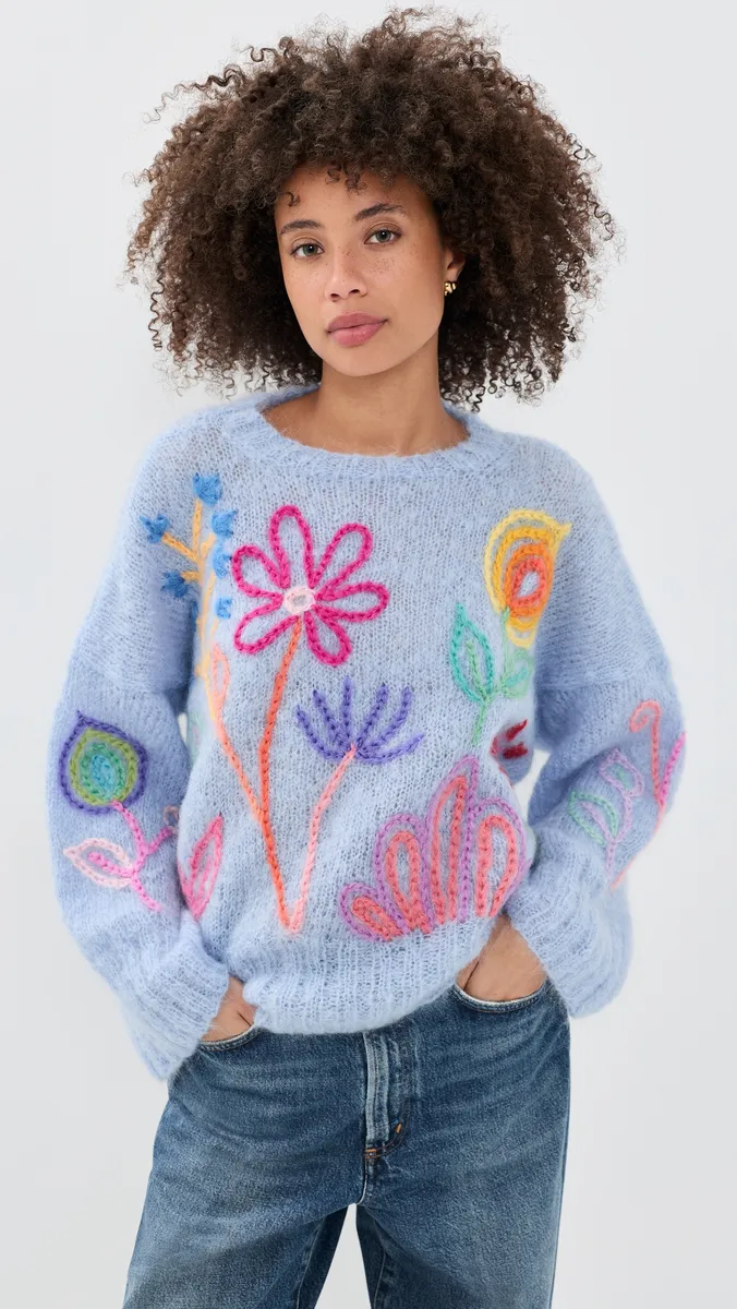 ROSE CARMINE Eden Sweater | Thumbnail 2