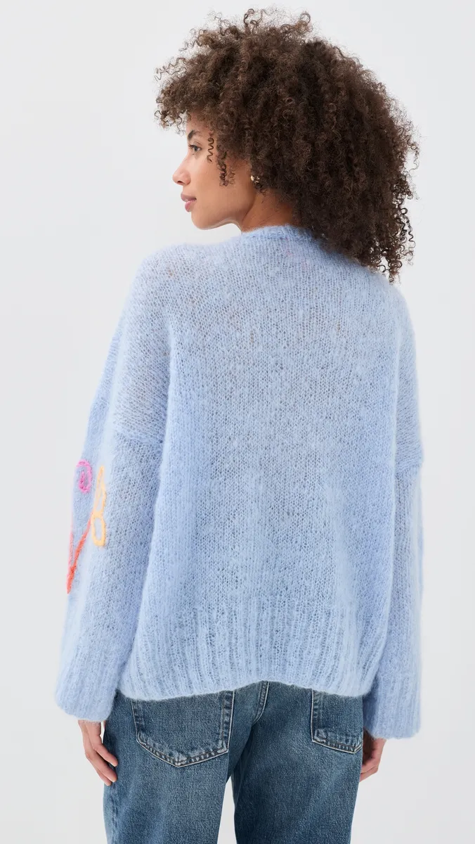 ROSE CARMINE Eden Sweater | Thumbnail 3