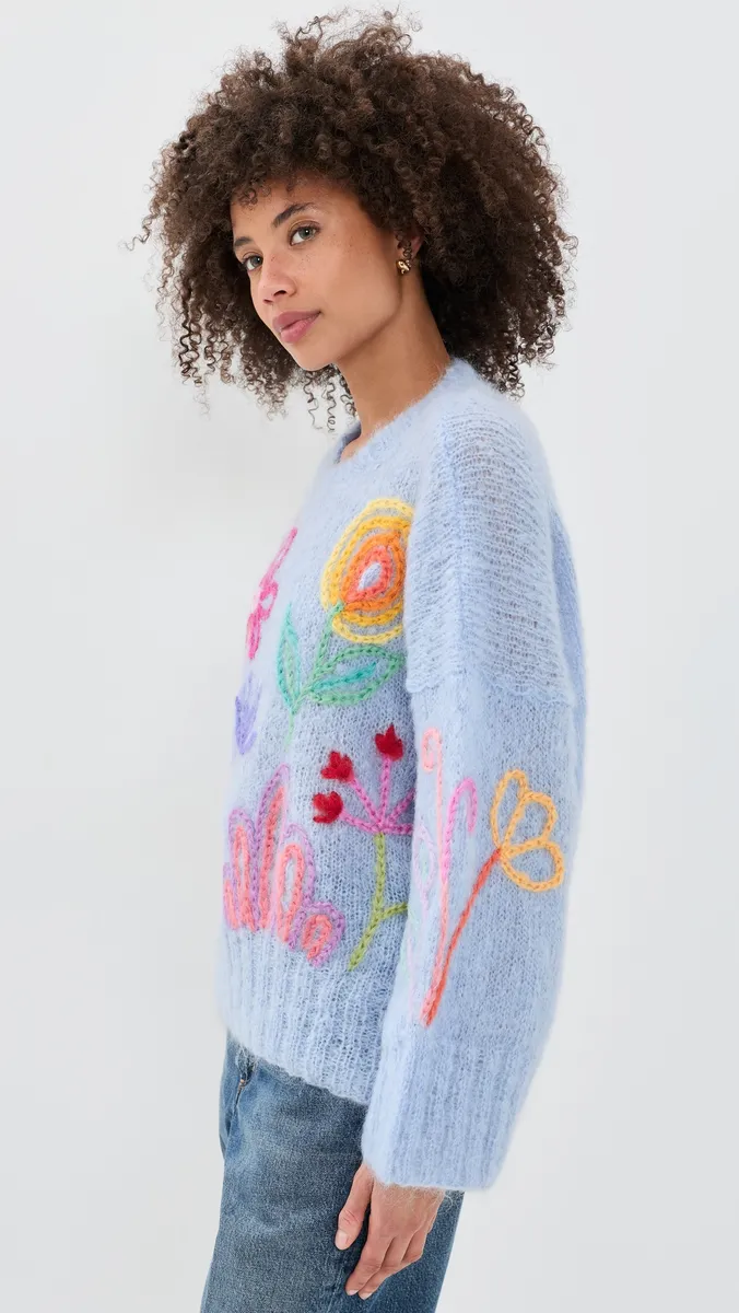 ROSE CARMINE Eden Sweater | Thumbnail 4