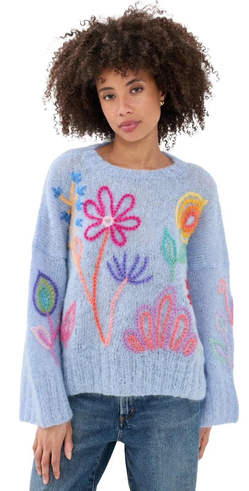 ROSE CARMINE Eden Sweater