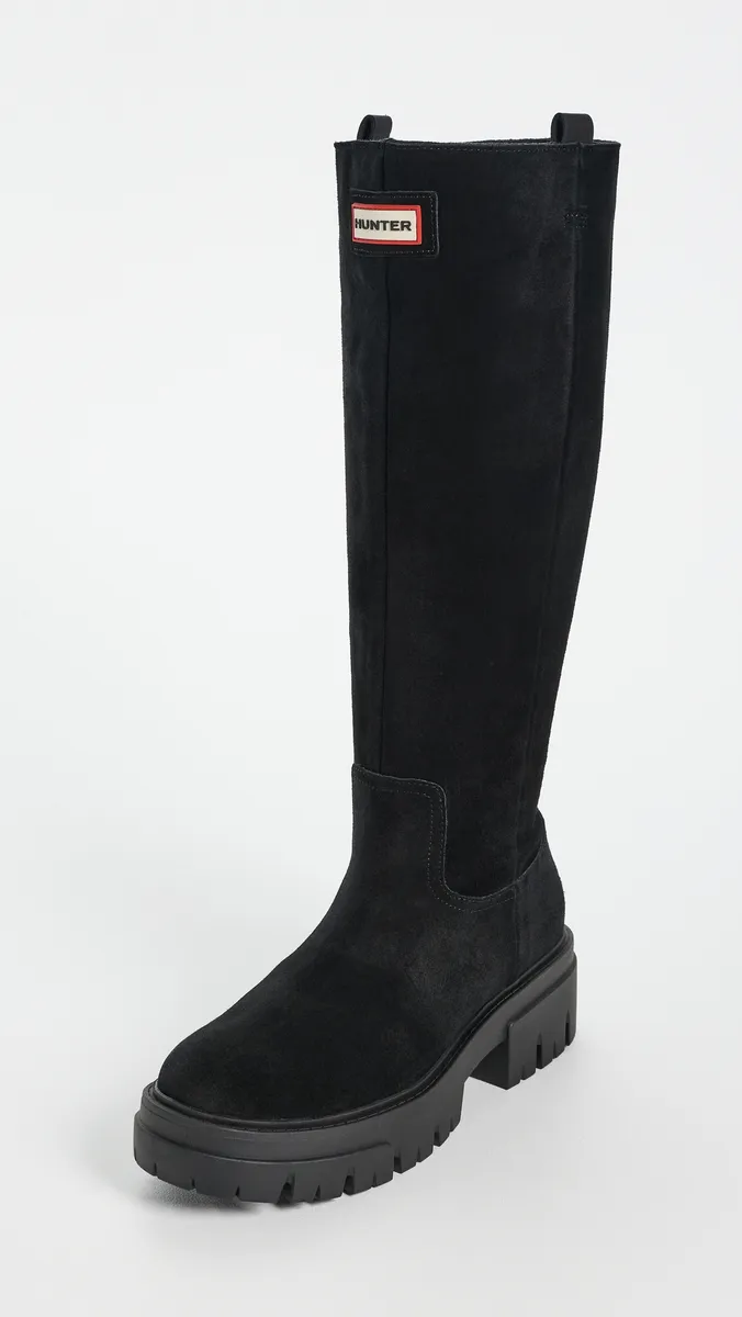 Hunter Boots Giania Suede Knee High Boots | Thumbnail 2