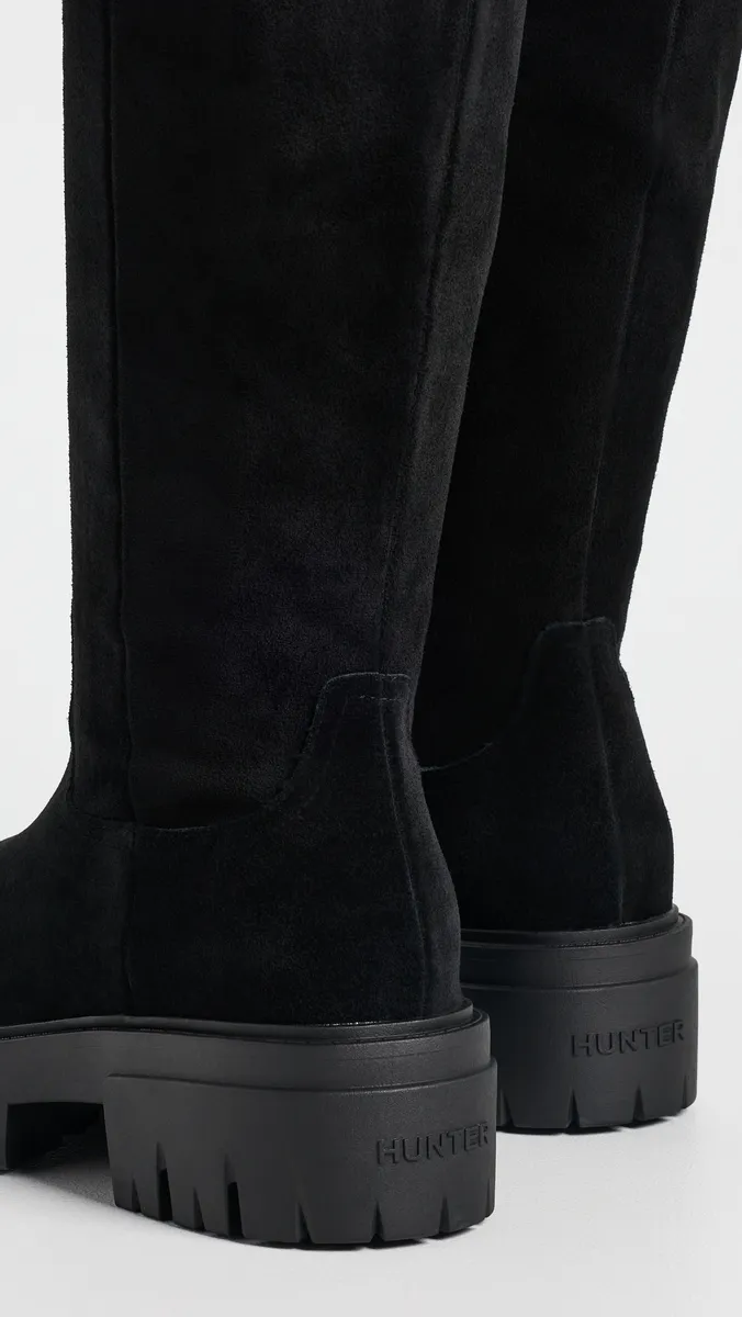 Hunter Boots Giania Suede Knee High Boots | Thumbnail 4