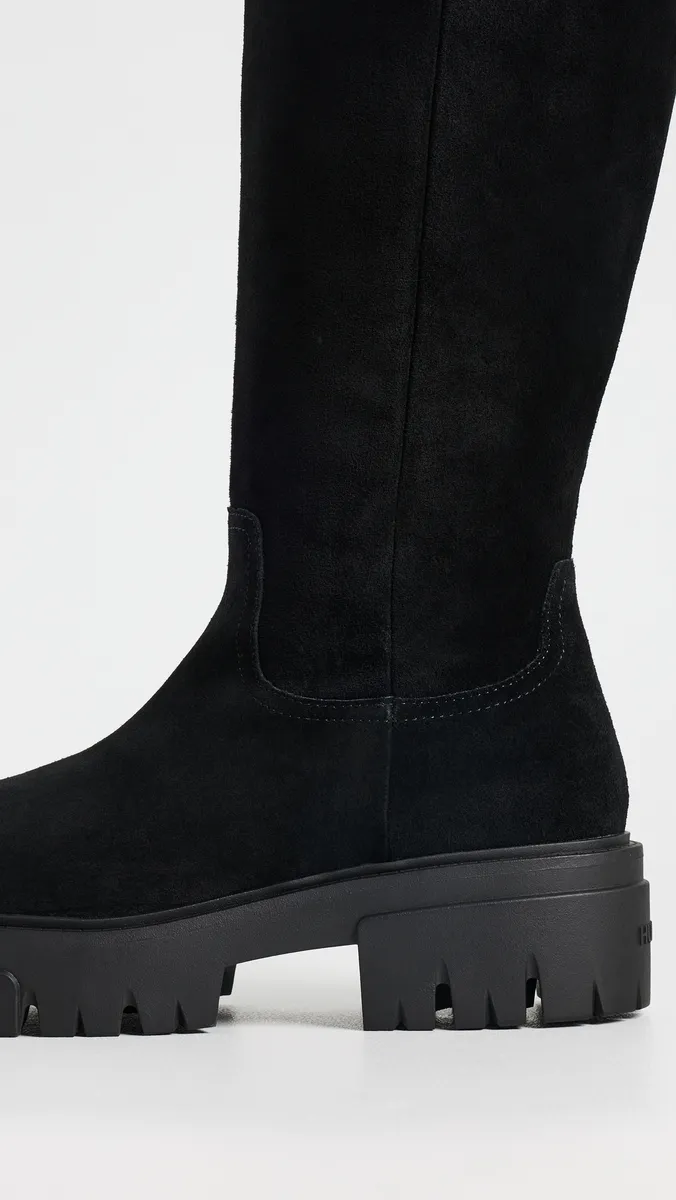 Hunter Boots Giania Suede Knee High Boots | Thumbnail 6