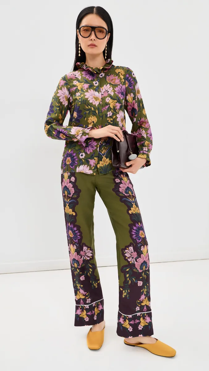 Borgo de Nor Havana Twill Trousers | Thumbnail 5 Borgo de Nor Havana Twill Trousers | Thumbnail 5