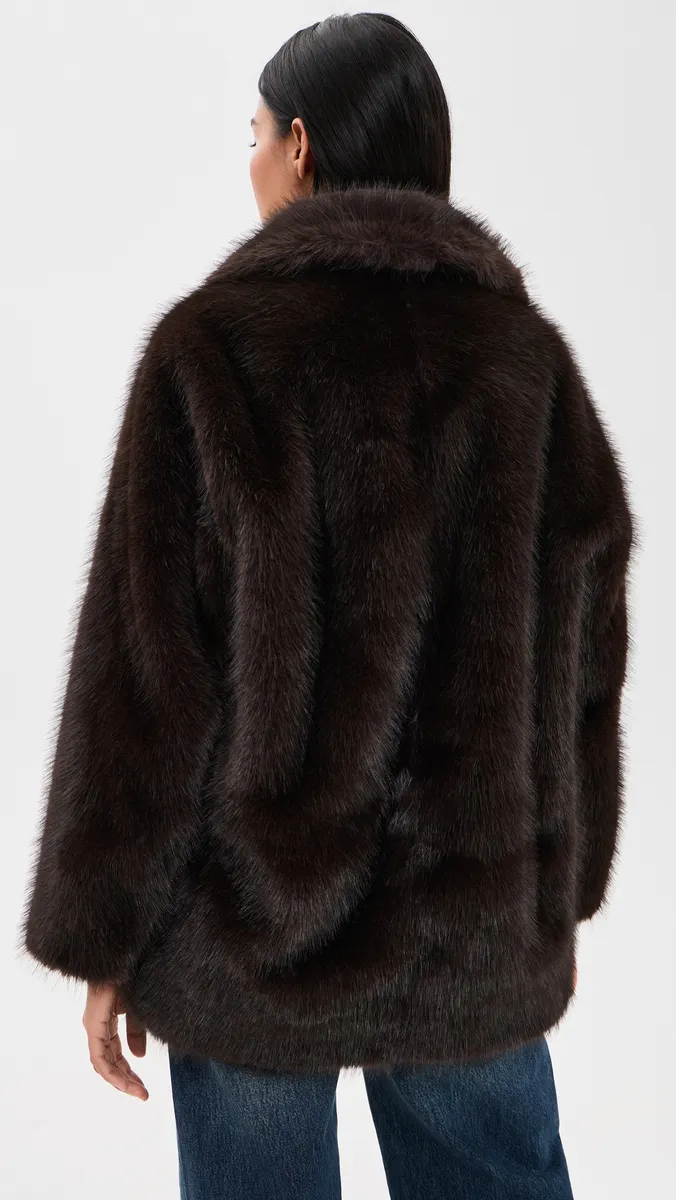 A.L.C. A. L.C. Jade Faux Fur Jacket | Thumbnail 3 A.L.C. A. L.C. Jade Faux Fur Jacket | Thumbnail 3