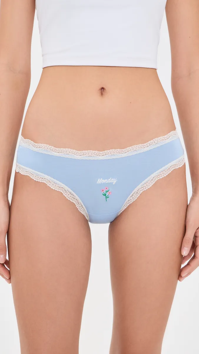 Stripe & Stare Classic Knickers 8 Pack | Thumbnail 3