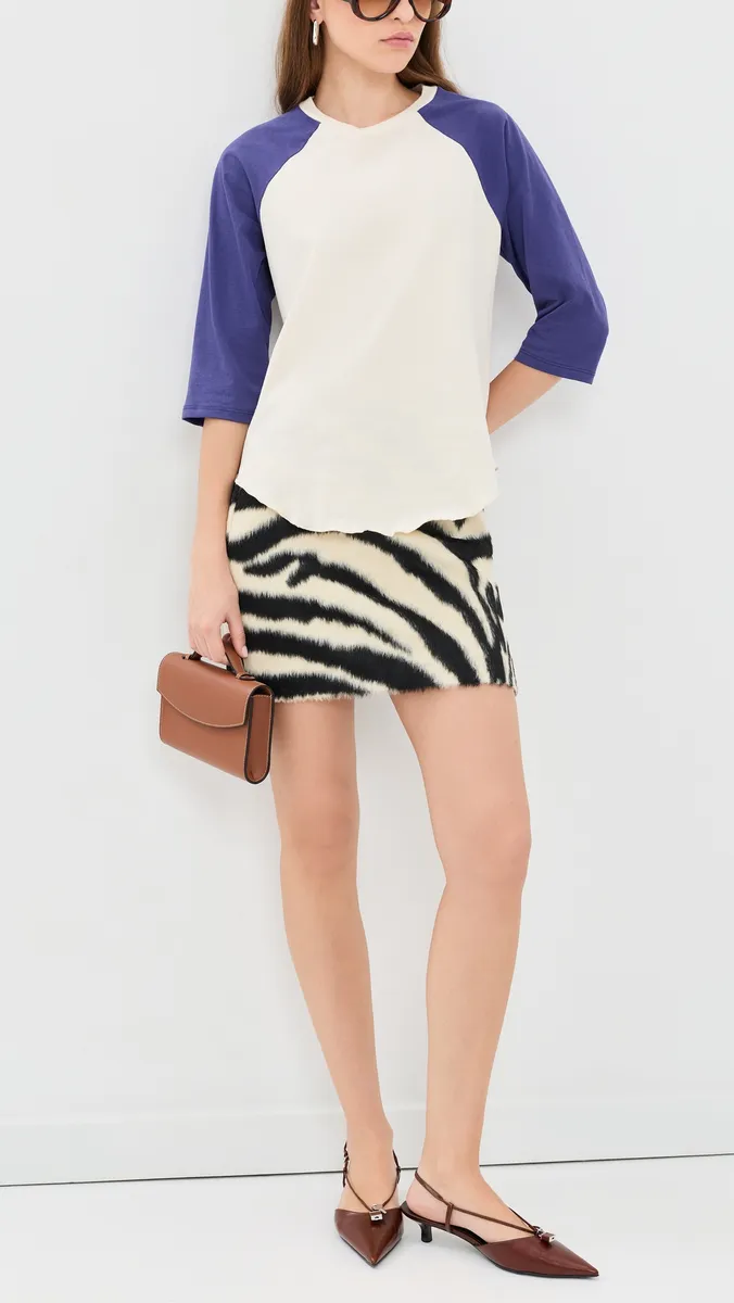 Line & Dot Elda Faux Fur Skirt | Thumbnail 5 Line & Dot Elda Faux Fur Skirt | Thumbnail 5