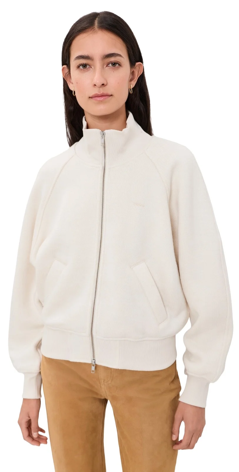 Lofty Knit Long Sleeve Mock Neck Full Zip Sweatshirt Lofty Knit Long Sleeve Mock Neck Full Zip Sweatshirt