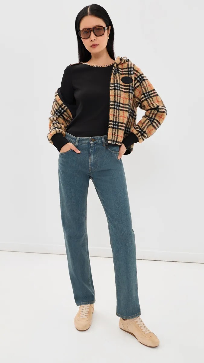 Burberry Stephanie Long Sleeve Top | Thumbnail 5 Burberry Stephanie Long Sleeve Top | Thumbnail 5