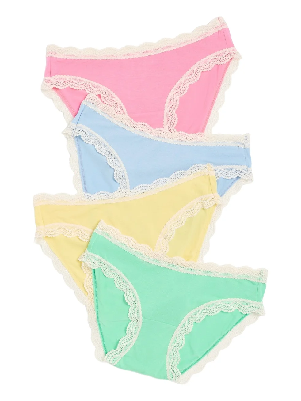 Stripe & Stare Knickers 4 Pack