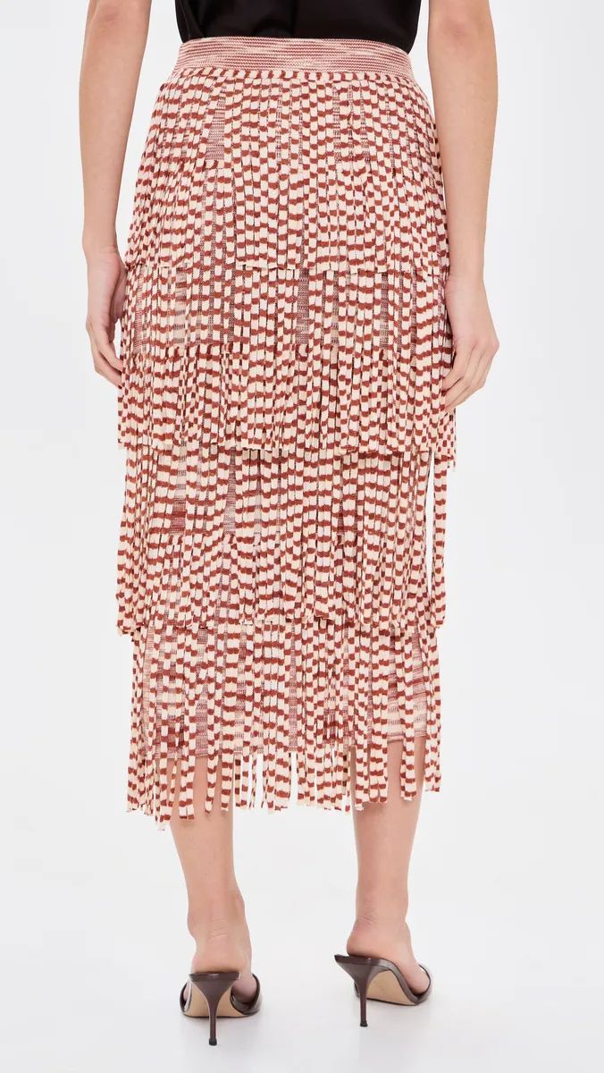 SIMONMILLER Za Za Knit Fringe Skirt | Thumbnail 3 SIMONMILLER Za Za Knit Fringe Skirt | Thumbnail 3