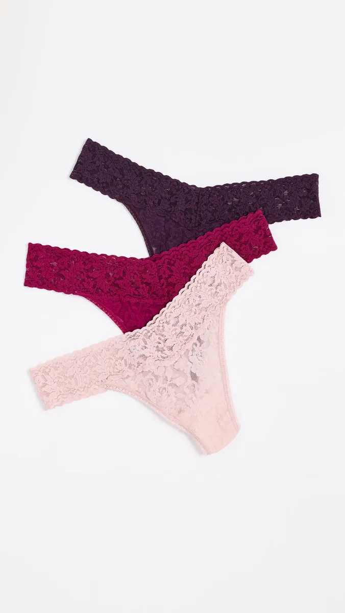 Hanky Panky V-Day Matchbox Original Thong 3-Pack | Thumbnail 2 Hanky Panky V-Day Matchbox Original Thong 3-Pack | Thumbnail 2
