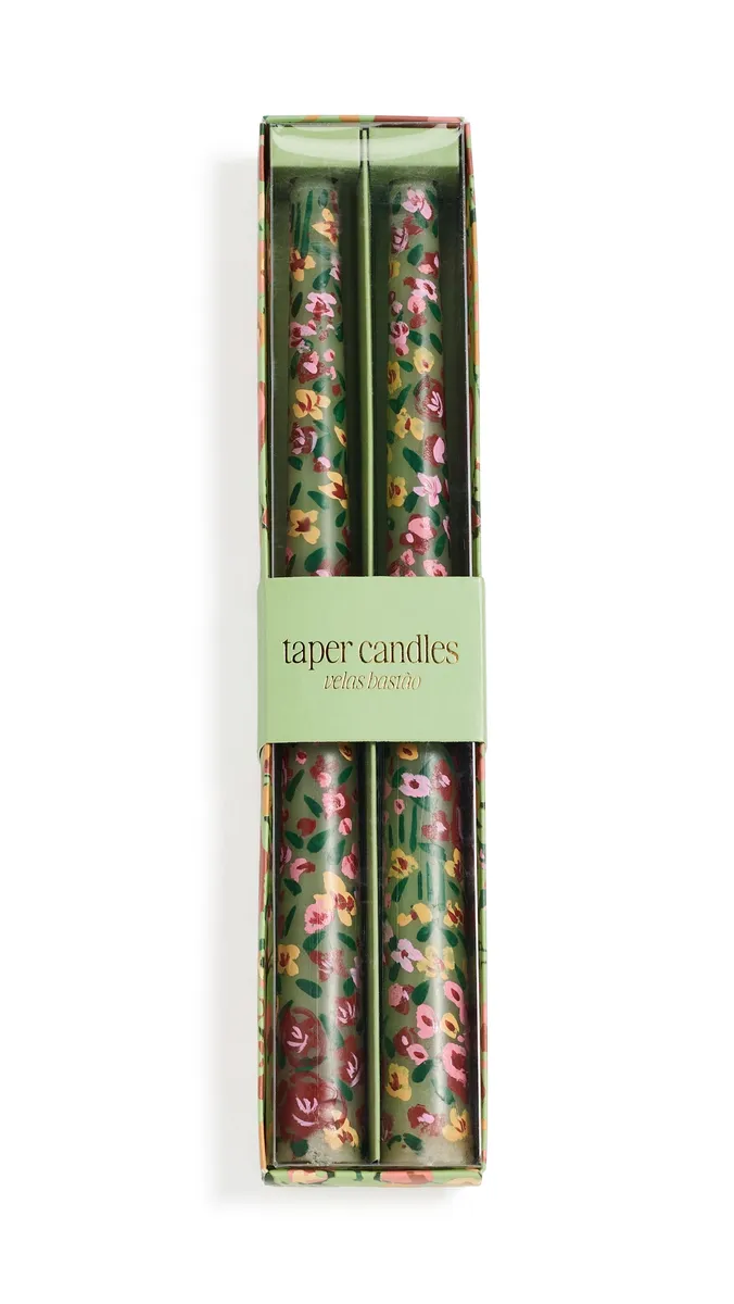 Farm Rio Set of 2 Tiny Bouquet Tapper Candles | Thumbnail 5