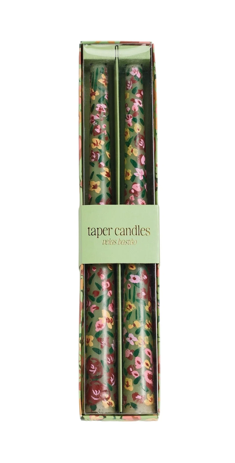 Set of 2 Tiny Bouquet Tapper Candles