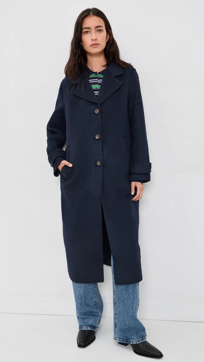 Marine Layer Colette Wool Topcoat | Thumbnail 2 Marine Layer Colette Wool Topcoat | Thumbnail 2