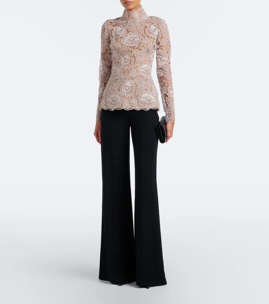 Elie Saab Guipure lace top | Thumbnail 5 Elie Saab Guipure lace top | Thumbnail 5