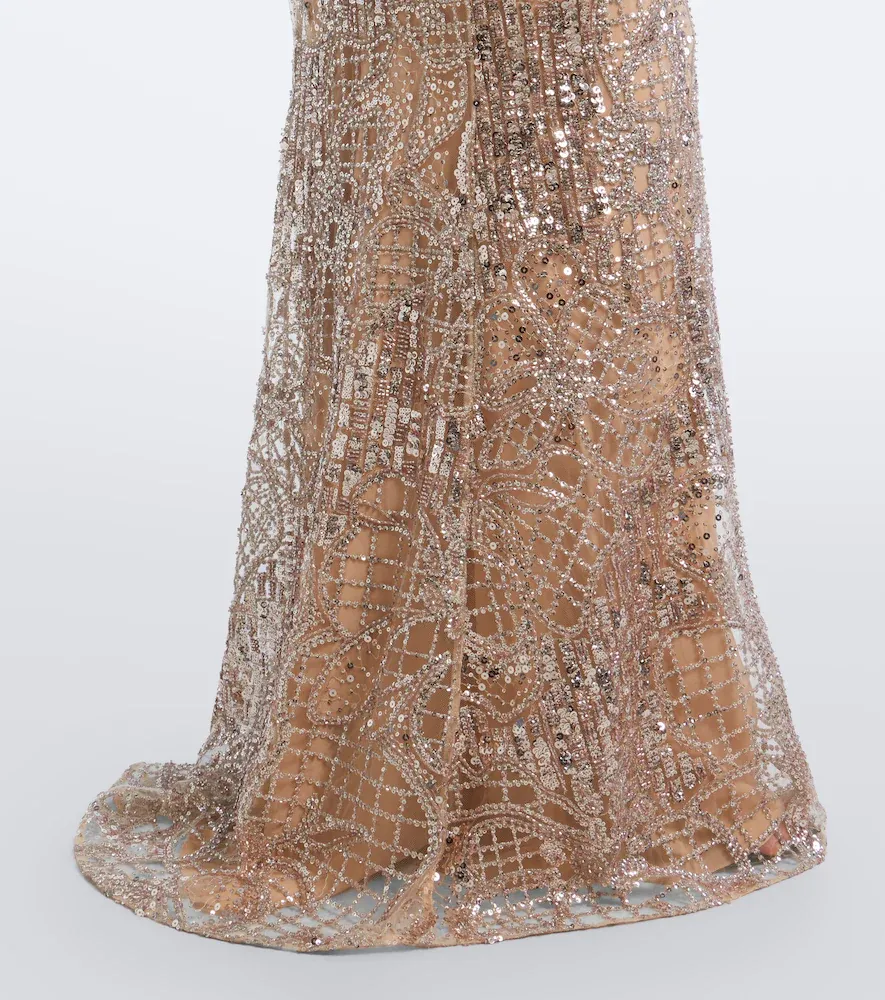 Elie Saab Embellished silk-blend tulle gown | Thumbnail 2 Elie Saab Embellished silk-blend tulle gown | Thumbnail 2