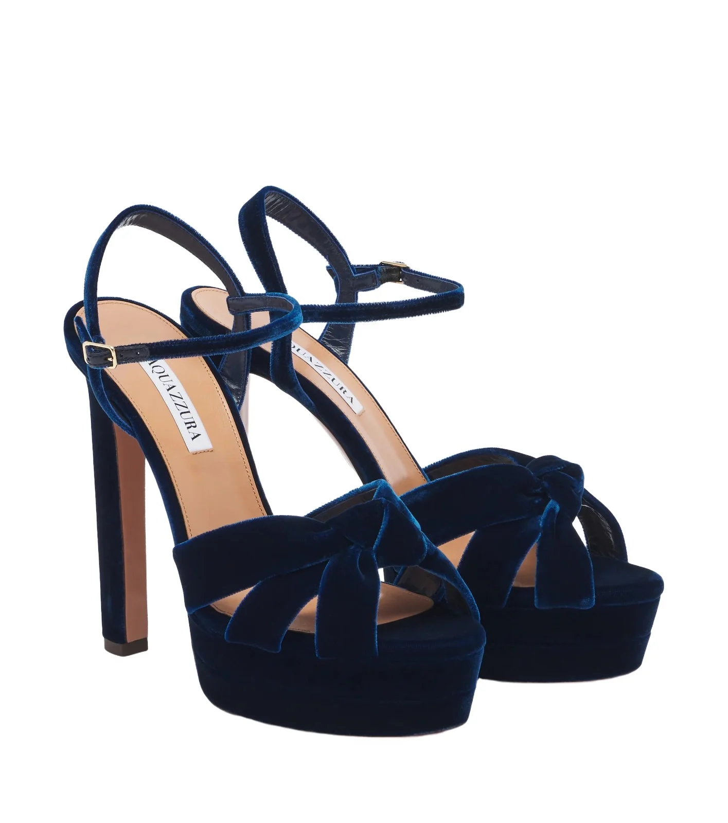Cupid Plateau velvet platform sandals Cupid Plateau velvet platform sandals