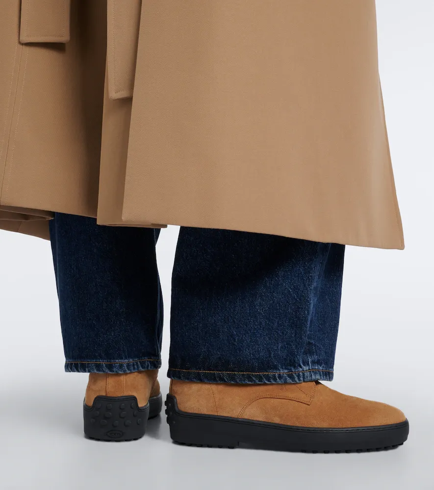 Tod's Gommino shearling-lined suede lace-up boots | Thumbnail 5 Tod's Gommino shearling-lined suede lace-up boots | Thumbnail 5