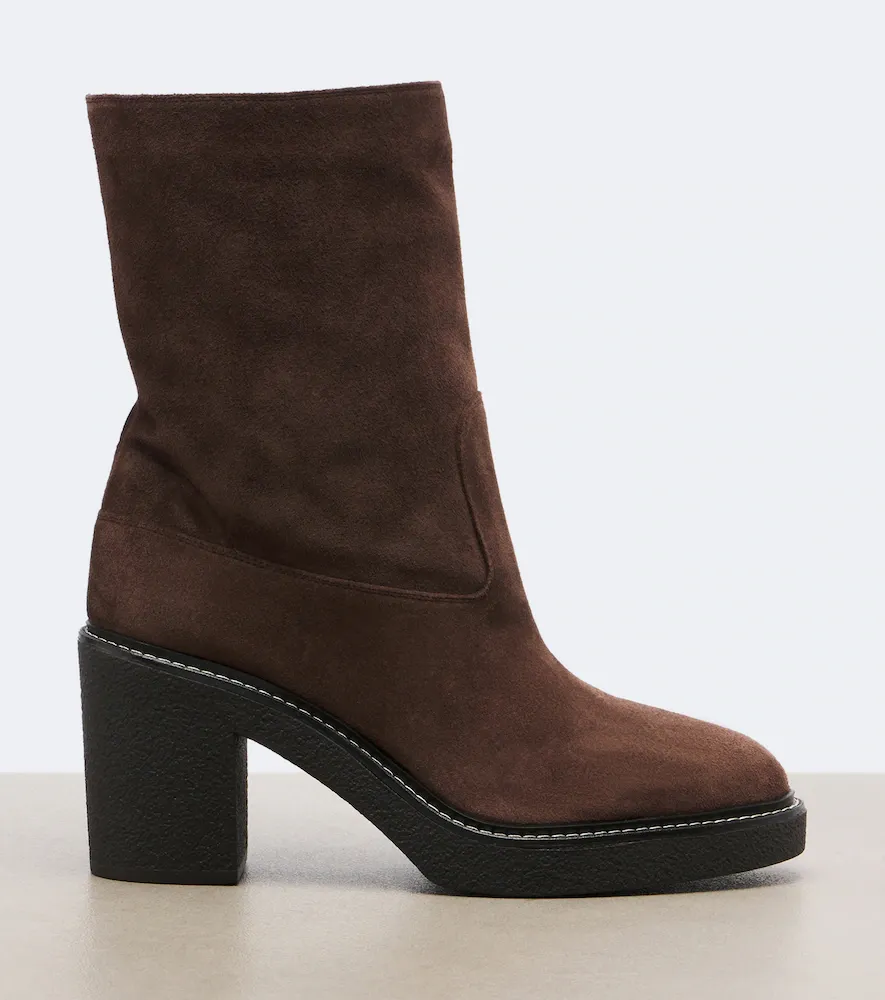 Aquazzura Valley suede ankle boots | Thumbnail 2 Aquazzura Valley suede ankle boots | Thumbnail 2