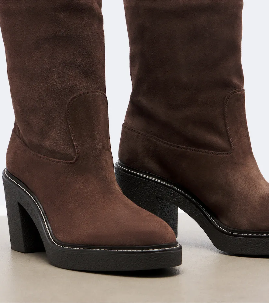 Aquazzura Valley suede ankle boots | Thumbnail 3 Aquazzura Valley suede ankle boots | Thumbnail 3