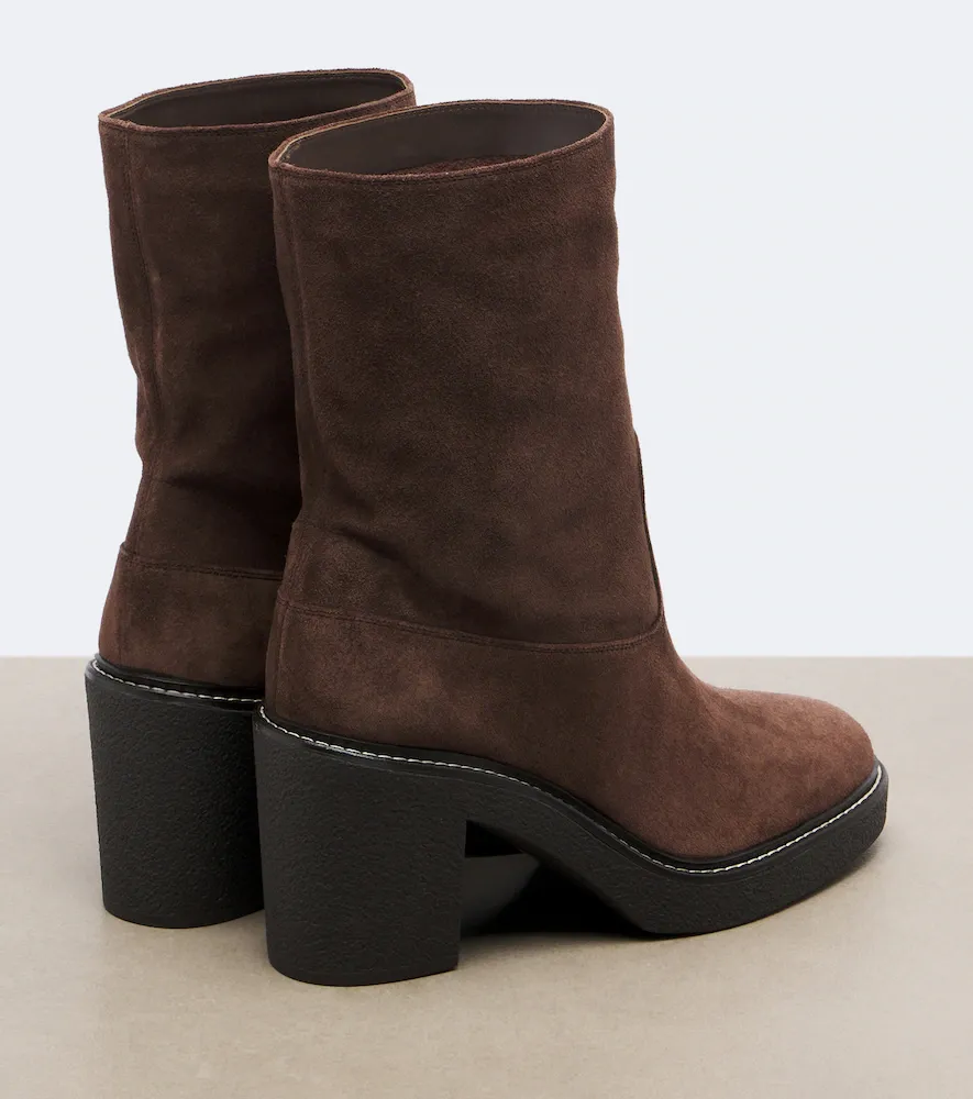 Aquazzura Valley suede ankle boots | Thumbnail 4 Aquazzura Valley suede ankle boots | Thumbnail 4