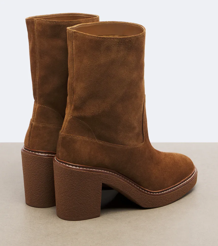 Aquazzura Valley suede ankle boots | Thumbnail 4 Aquazzura Valley suede ankle boots | Thumbnail 4