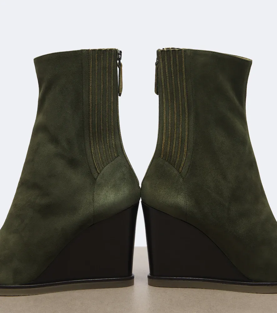 Aquazzura Saint Honoré suede wedge ankle boots | Thumbnail 2 Aquazzura Saint Honoré suede wedge ankle boots | Thumbnail 2