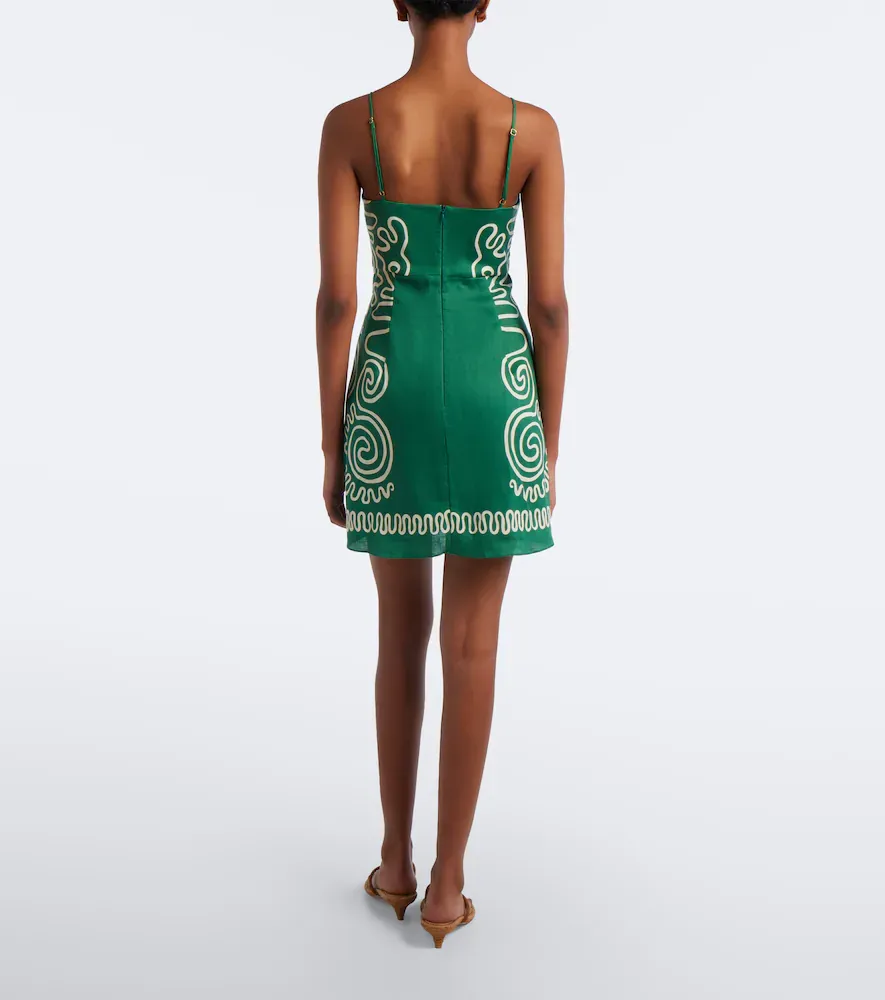 Cala de la Cruz Lucca printed linen minidress | Thumbnail 3 Cala de la Cruz Lucca printed linen minidress | Thumbnail 3