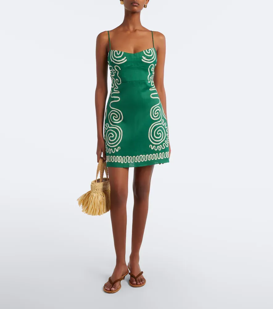 Cala de la Cruz Lucca printed linen minidress | Thumbnail 4 Cala de la Cruz Lucca printed linen minidress | Thumbnail 4