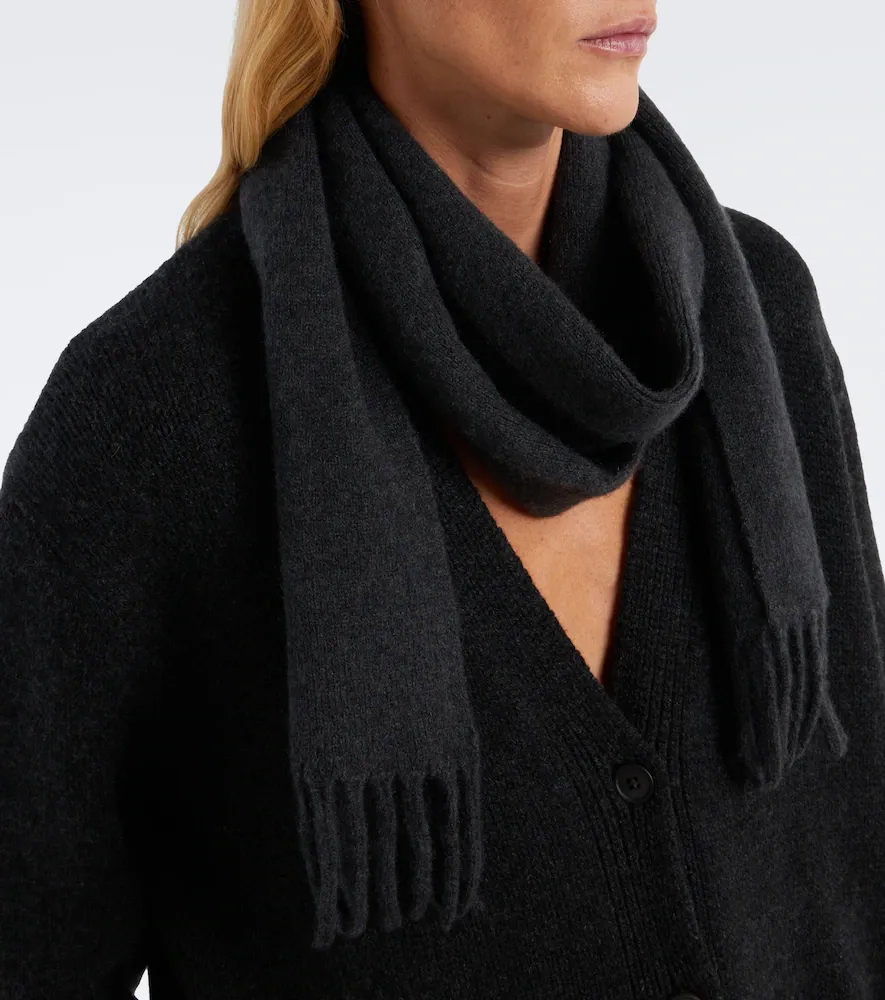 The Row Querta cashmere, alpaca, and silk scarf | Thumbnail 4 The Row Querta cashmere, alpaca, and silk scarf | Thumbnail 4