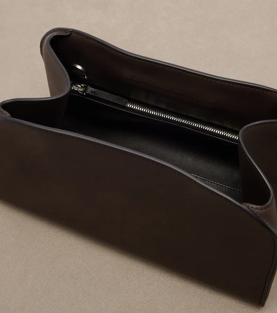 The Row Peggy leather clutch | Thumbnail 3 The Row Peggy leather clutch | Thumbnail 3