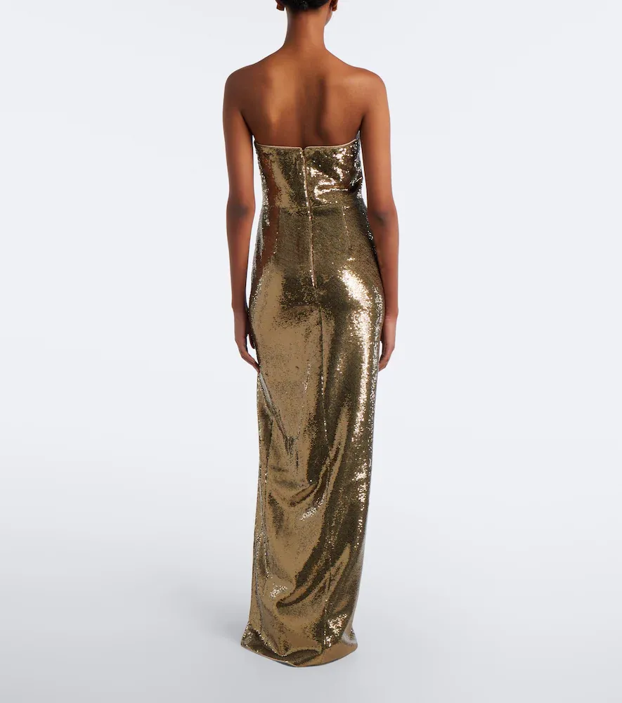 Roland Mouret Sequined bustier gown | Thumbnail 2 Roland Mouret Sequined bustier gown | Thumbnail 2