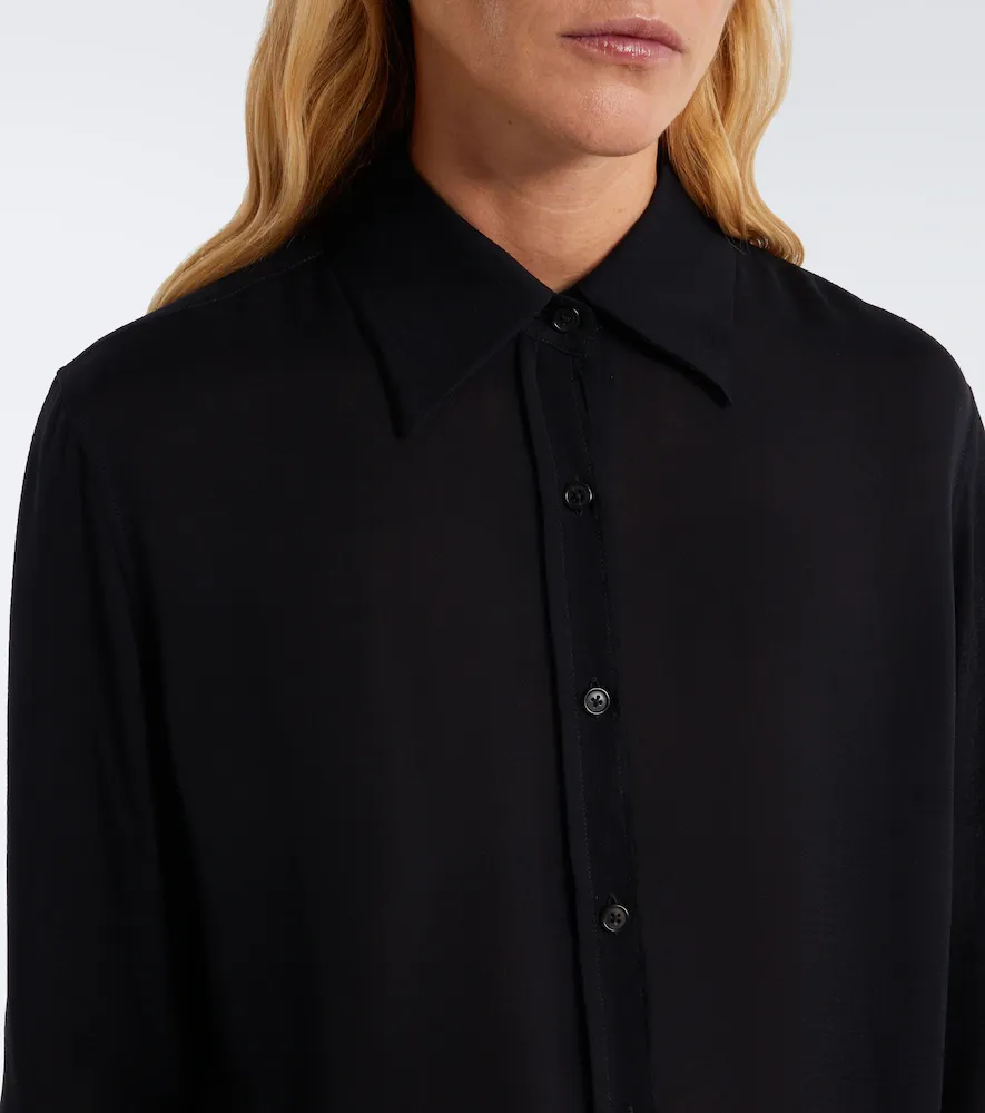 The Row Gilian silk shirt | Thumbnail 3 The Row Gilian silk shirt | Thumbnail 3