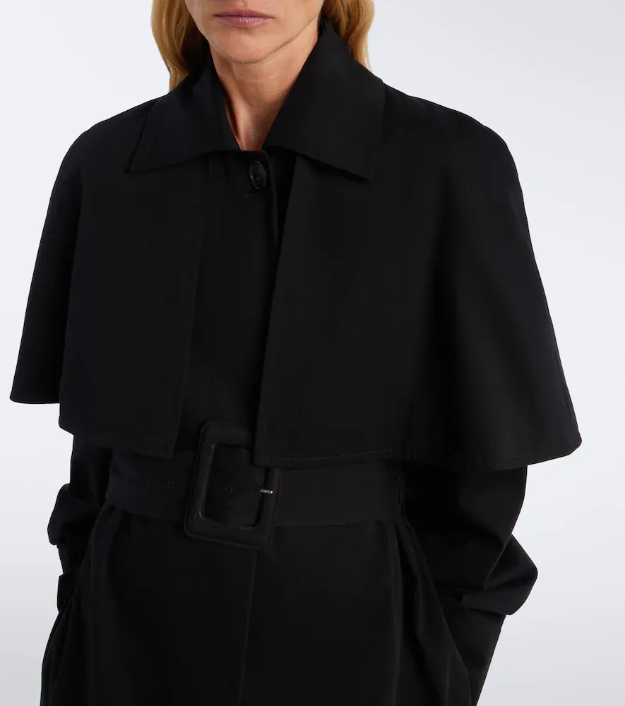 The Row Ayana caped cotton trench coat | Thumbnail 6 The Row Ayana caped cotton trench coat | Thumbnail 6