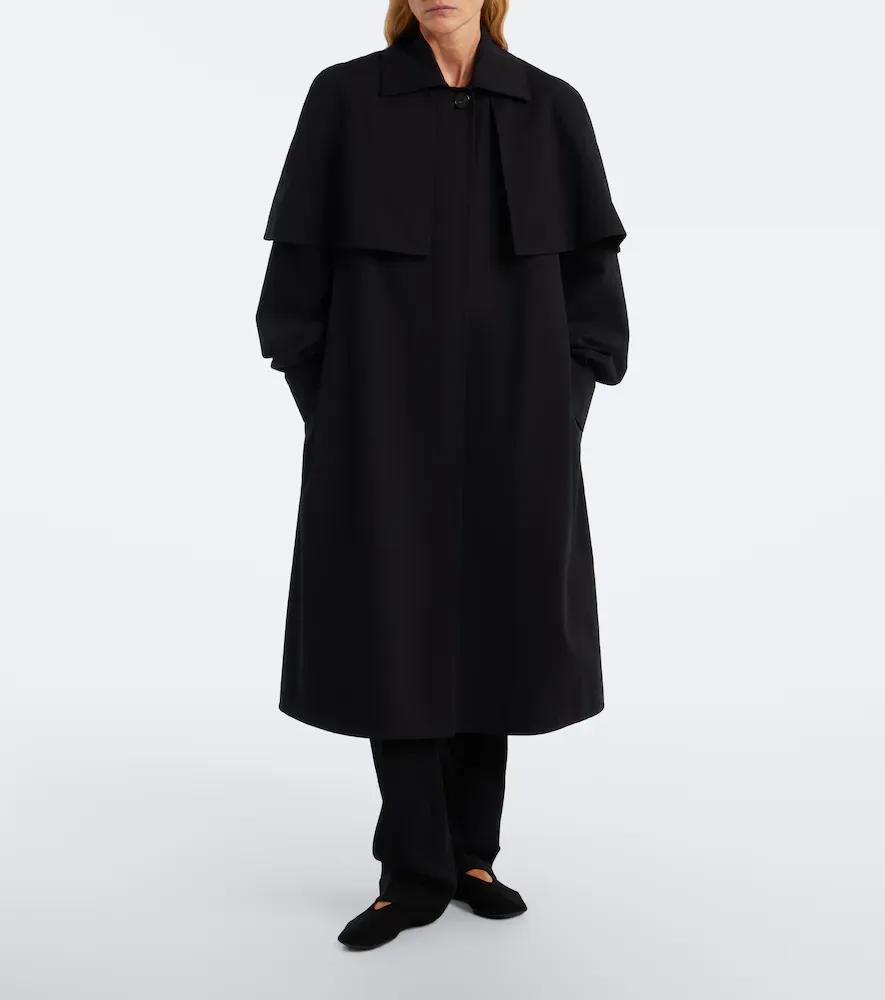 The Row Ayana caped cotton trench coat | Thumbnail 7 The Row Ayana caped cotton trench coat | Thumbnail 7