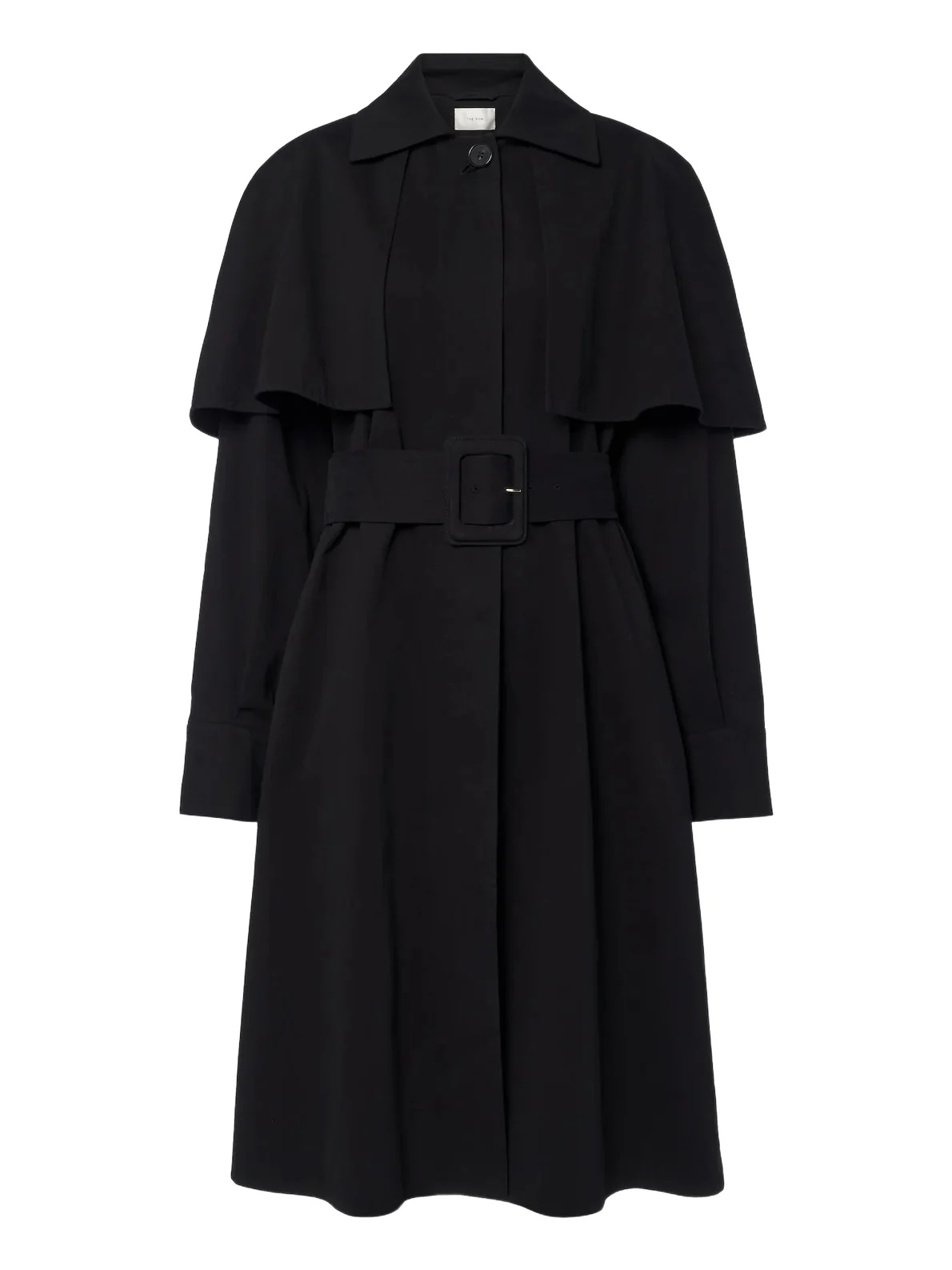 Ayana caped cotton trench coat Ayana caped cotton trench coat
