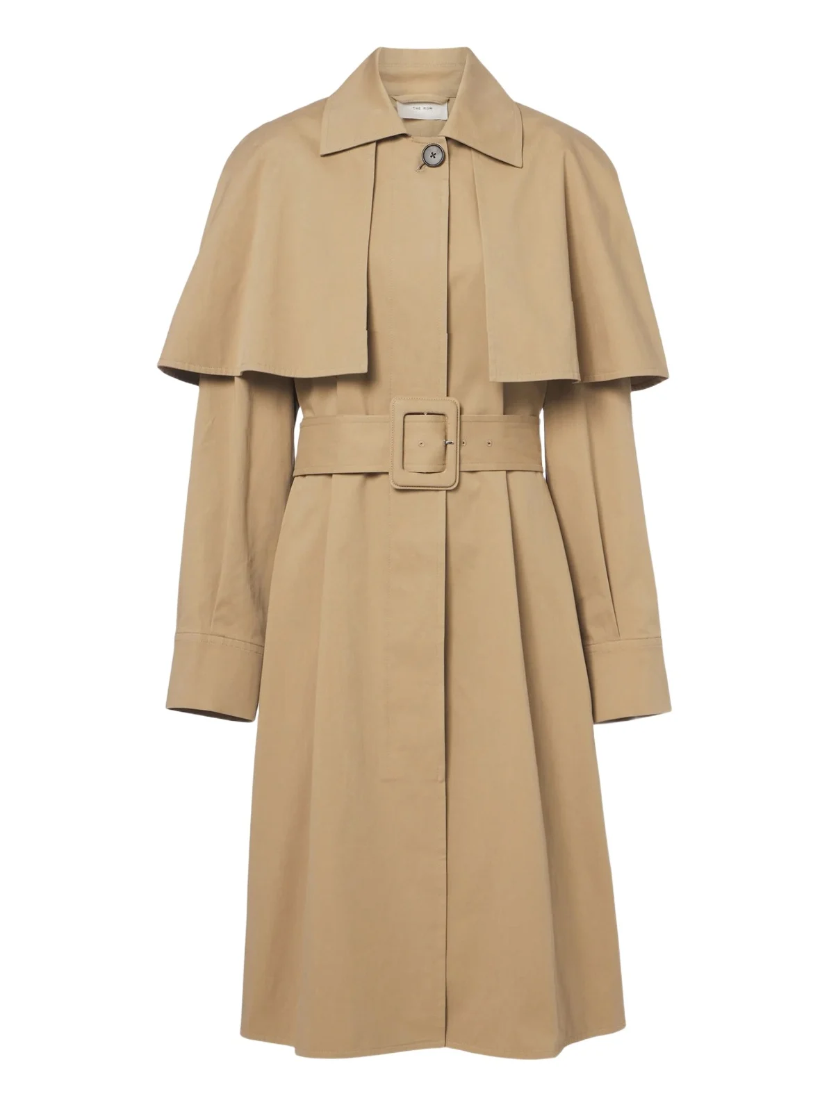 Ayana caped cotton twill trench coat Ayana caped cotton twill trench coat