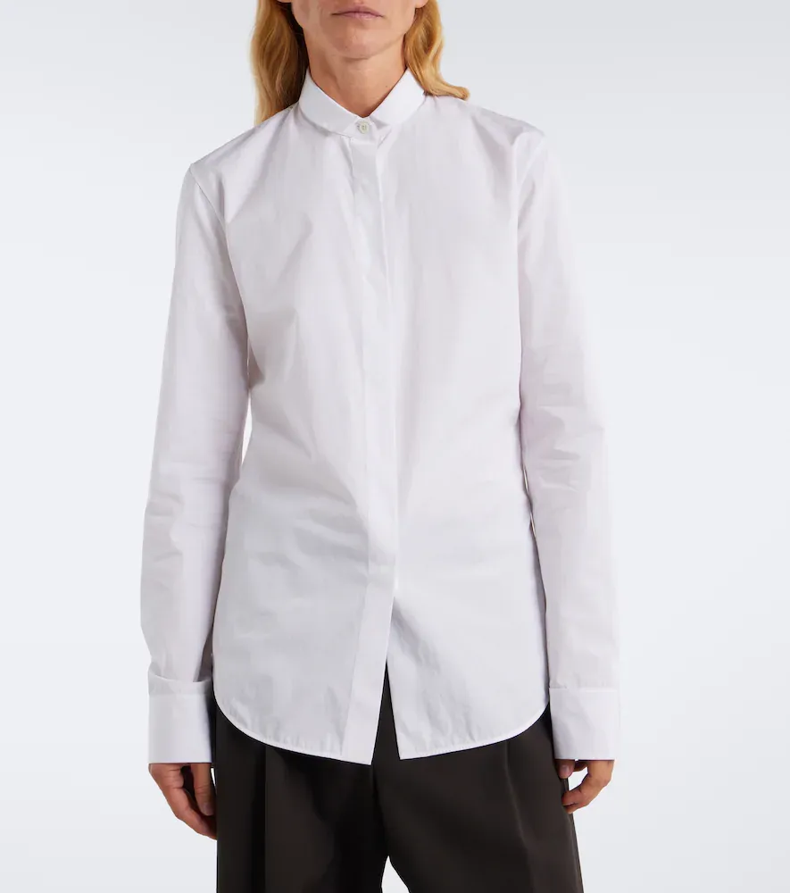 The Row Lapina cotton poplin shirt | Thumbnail 3 The Row Lapina cotton poplin shirt | Thumbnail 3