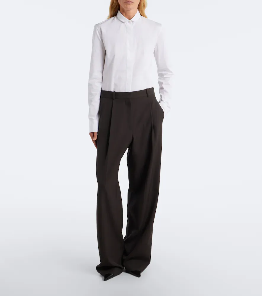 The Row Lapina cotton poplin shirt | Thumbnail 4 The Row Lapina cotton poplin shirt | Thumbnail 4