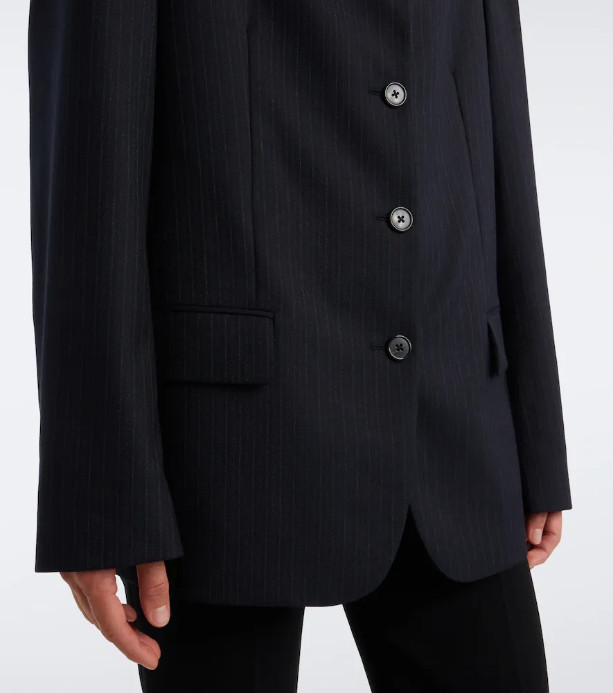 The Row Gelda chalk stripe wool blazer | Thumbnail 7 The Row Gelda chalk stripe wool blazer | Thumbnail 7
