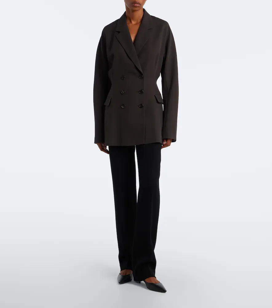The Row Ciro double-breasted virgin wool blazer | Thumbnail 5 The Row Ciro double-breasted virgin wool blazer | Thumbnail 5