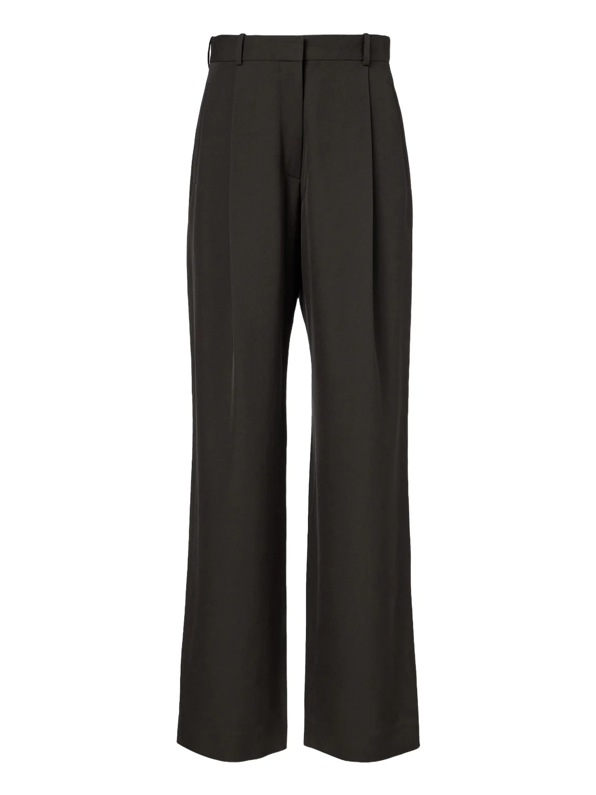 The Row Lowe virgin wool wide-leg pants