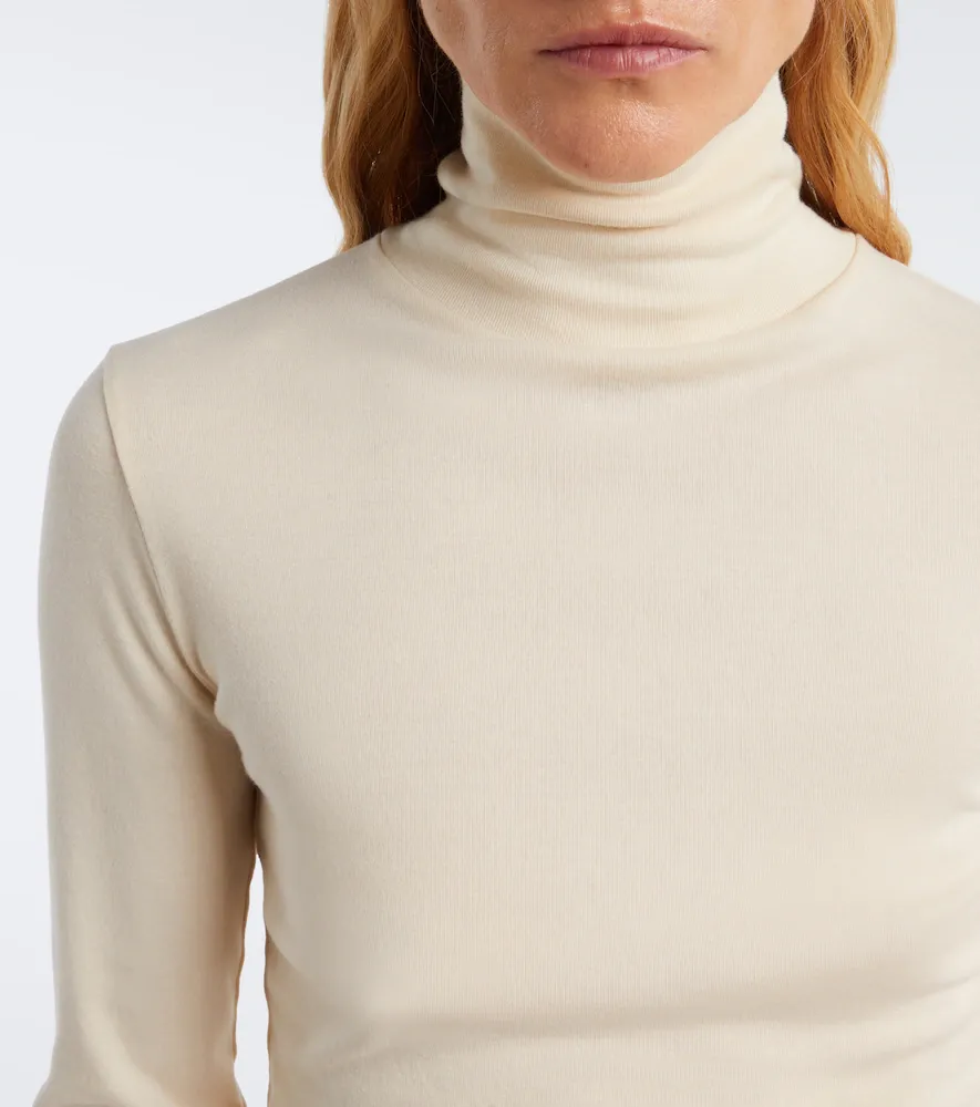 The Row Camron cotton jersey turtleneck top | Thumbnail 2 The Row Camron cotton jersey turtleneck top | Thumbnail 2