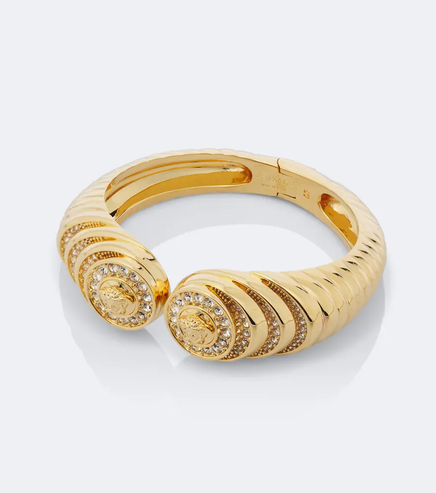 Versace Medusa embellished cuff bracelet | Thumbnail 2 Versace Medusa embellished cuff bracelet | Thumbnail 2