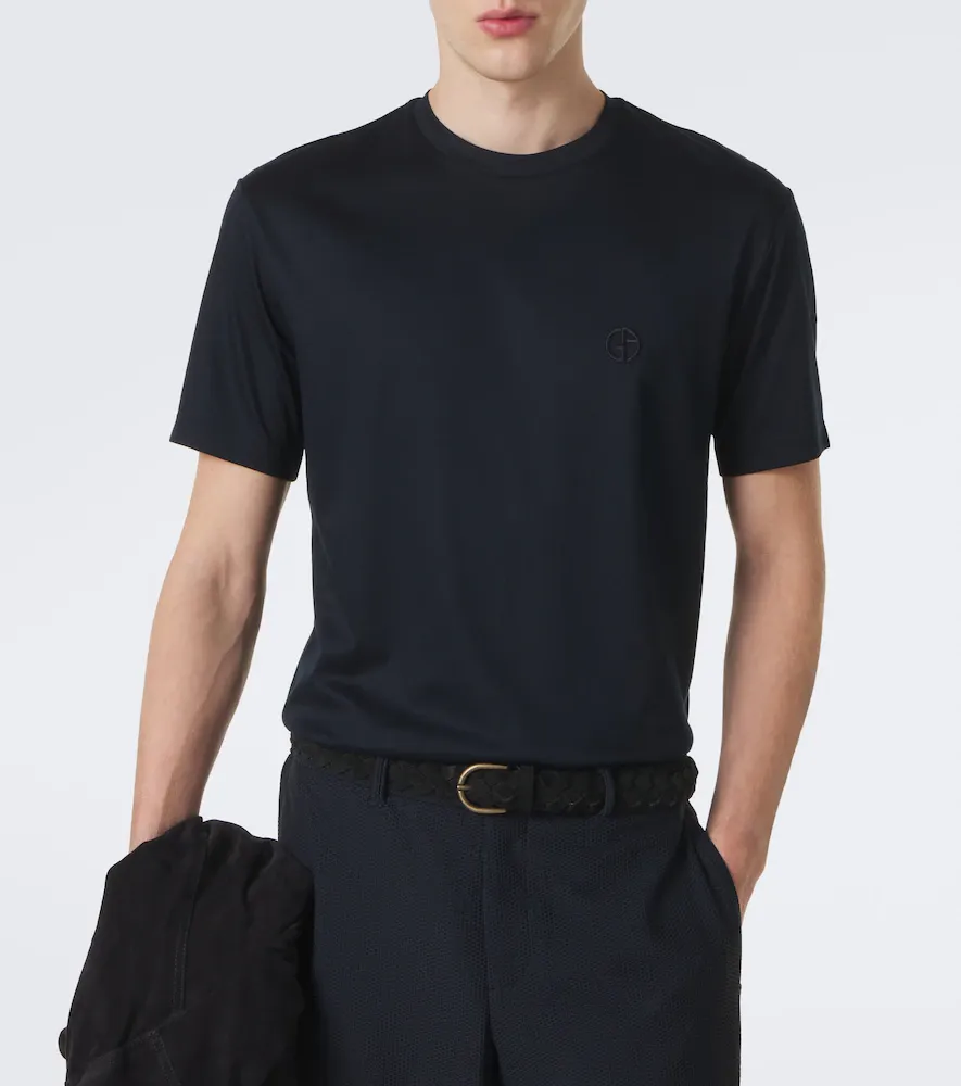 Giorgio Armani Cotton jersey T-shirt | Thumbnail 2