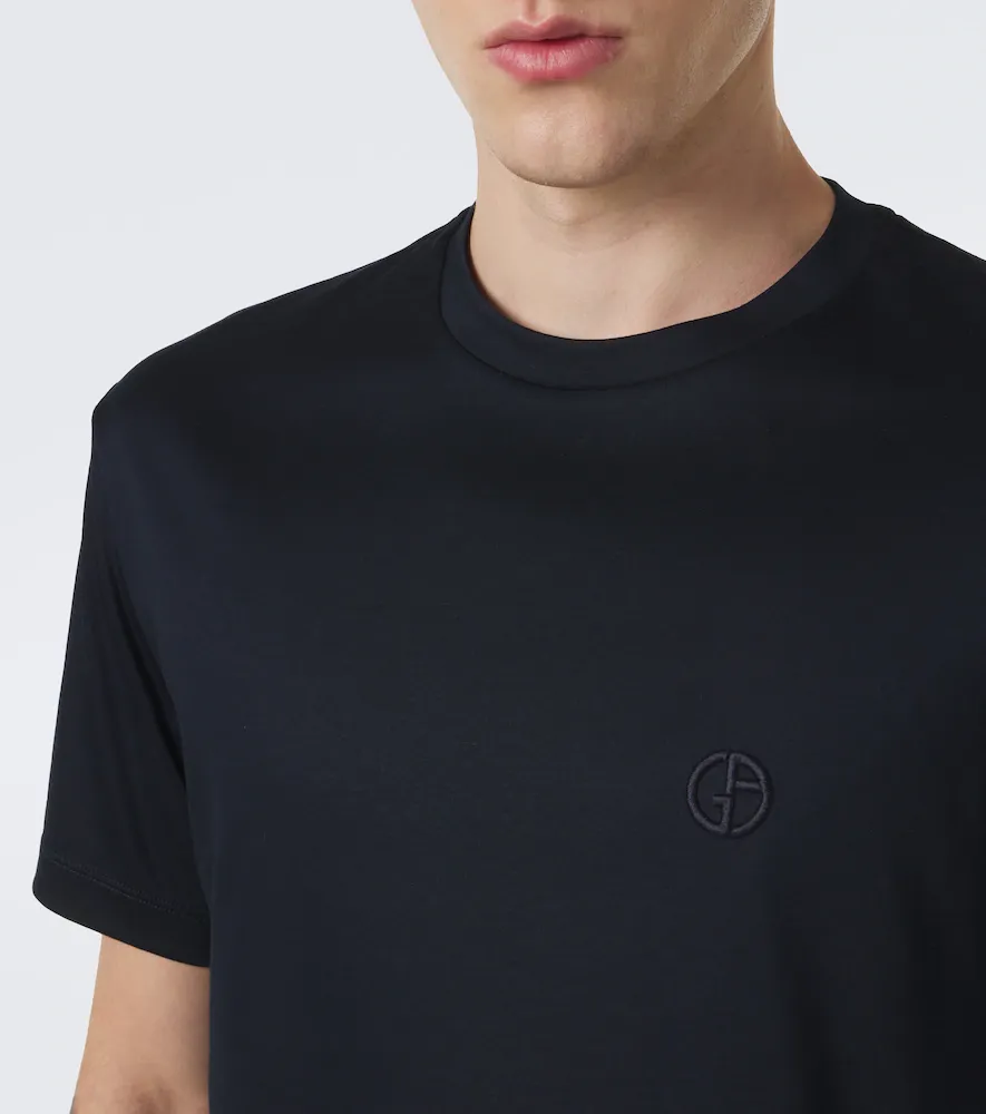 Giorgio Armani Cotton jersey T-shirt | Thumbnail 6