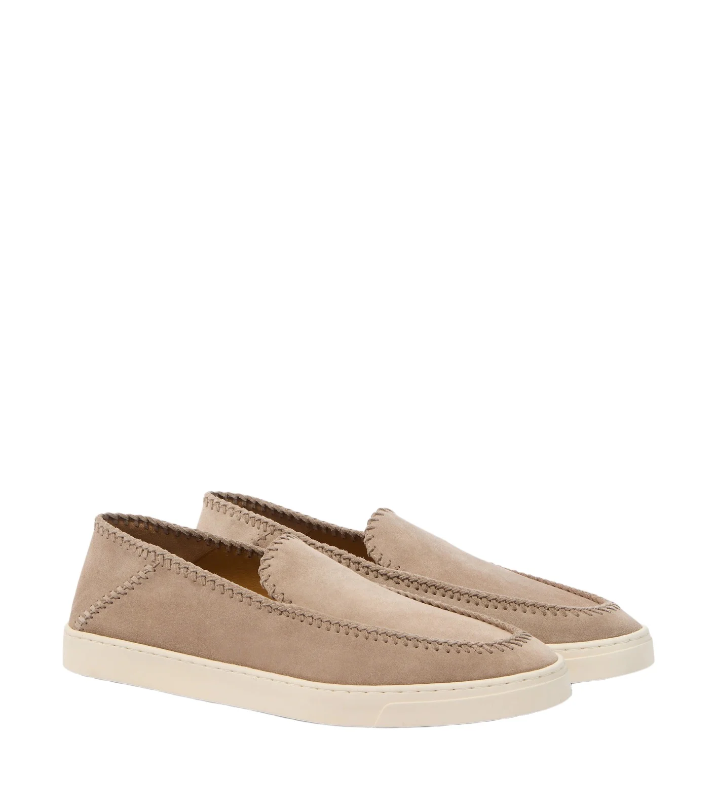 Giorgio Armani Suede slip-on shoes