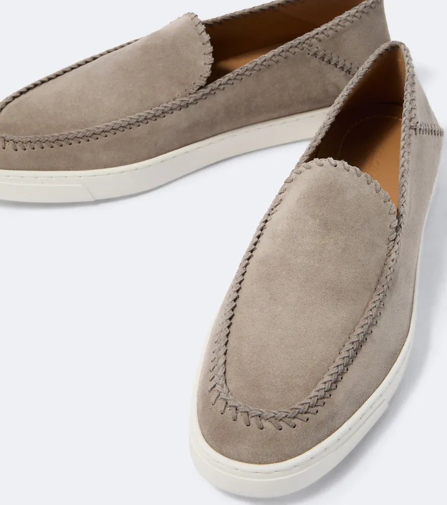 Giorgio Armani Suede slip-on shoes | Thumbnail 2 Giorgio Armani Suede slip-on shoes | Thumbnail 2